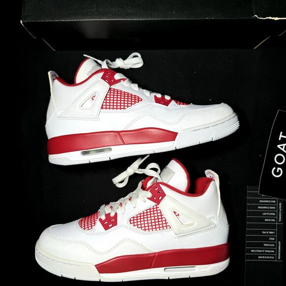 Size 6.5 - Nike Air Jordan 4 Retro BG Alternate 89 2016 Shoes - Picture 2 of 9